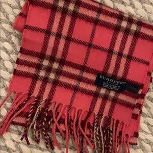Burberry London 100% cashmere scarf